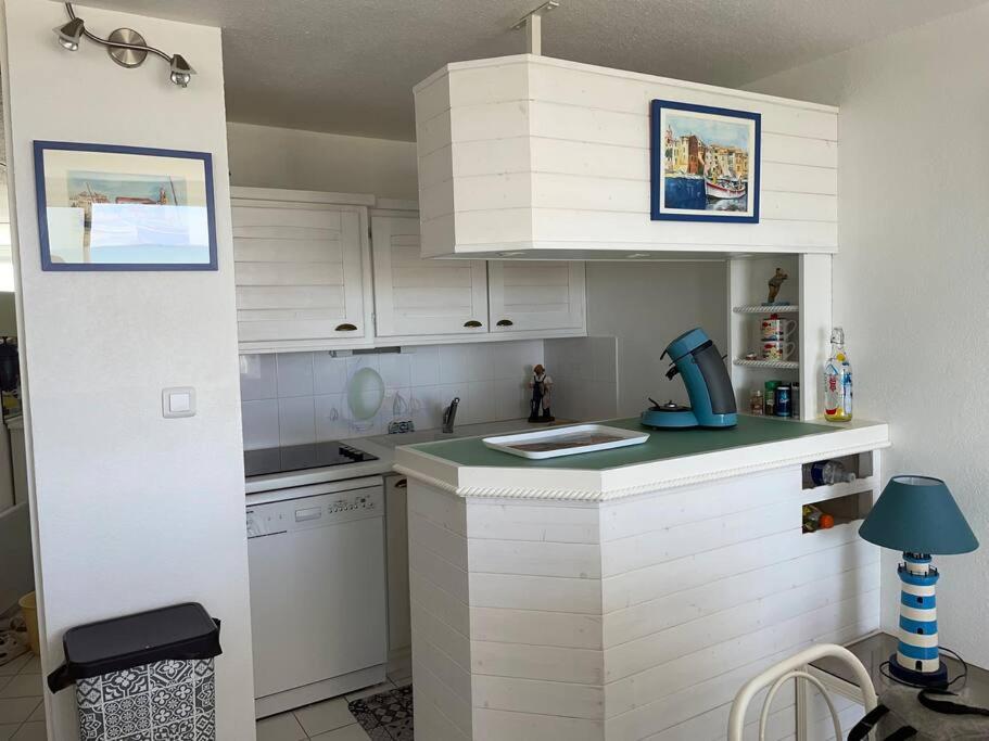 Port Leucate : Superbe Appartement Pleine Vue Mer Ngoại thất bức ảnh